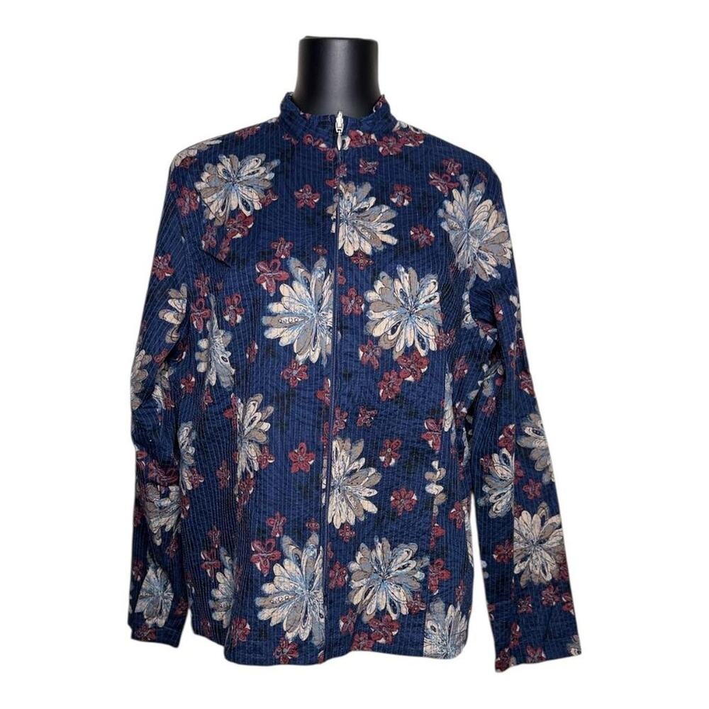 Coldwater vintage quilted floral jacket